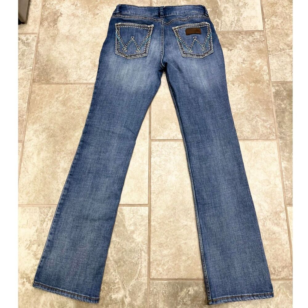 Wrangler Retro Sadie Jeans – Size 9/10 x 36 - Picture 3 of 11